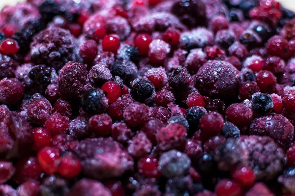 frozen berries