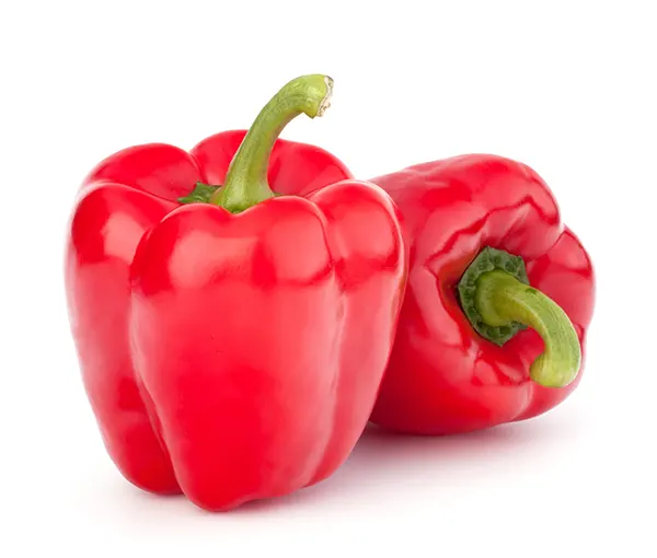 red bell peppers