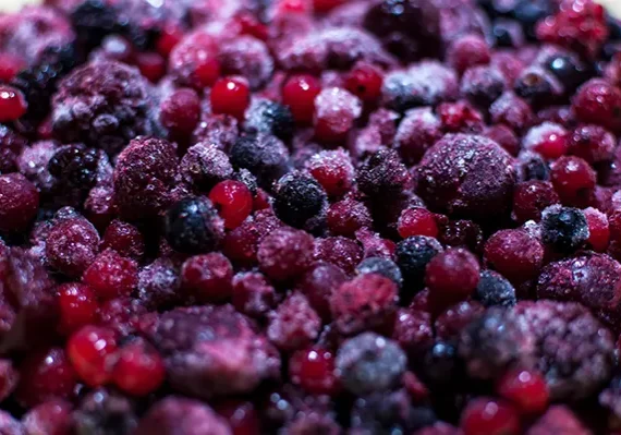 frozen berries